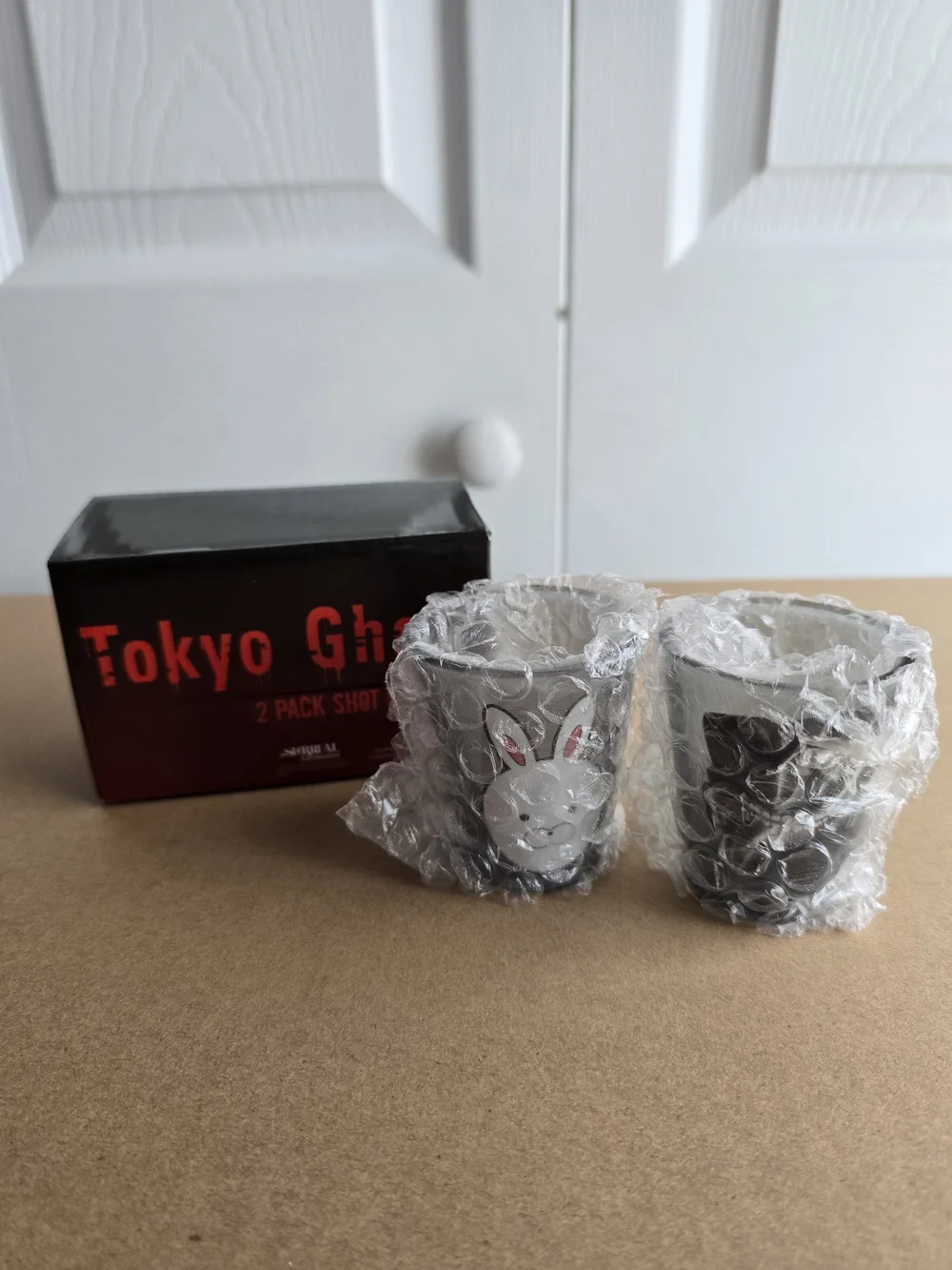 Tokyo Ghoul 2-Pack Shot Glass Set in Black and Red